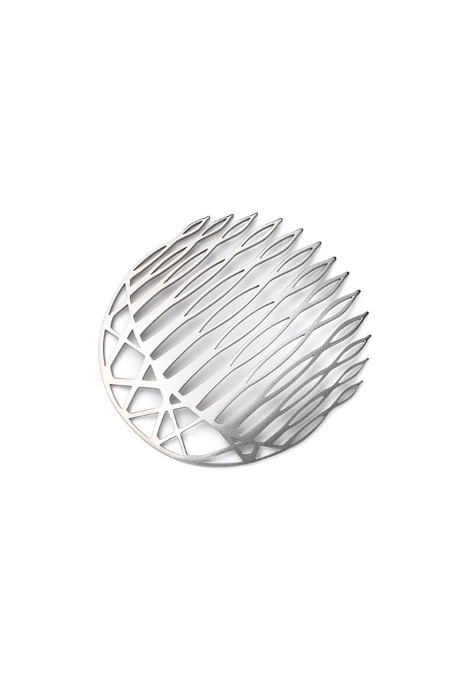 Geometry Shiny Stainless Comb